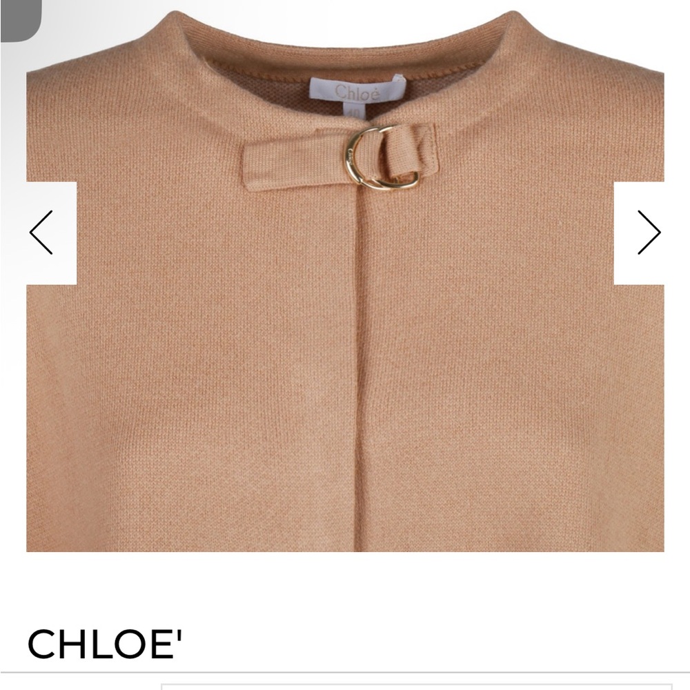 Chloe Tan and Pink Poncho - Picture 3 of 5